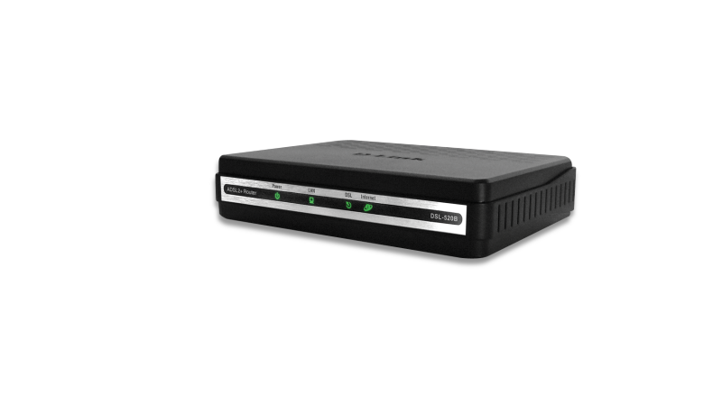 ADSL2+ Ethernet Modem (DSL-520B) | D-Link