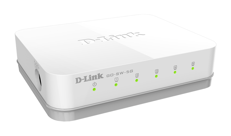 GO-SW-5G 5-Port Unmanaged Gigabit Switch | D-Link